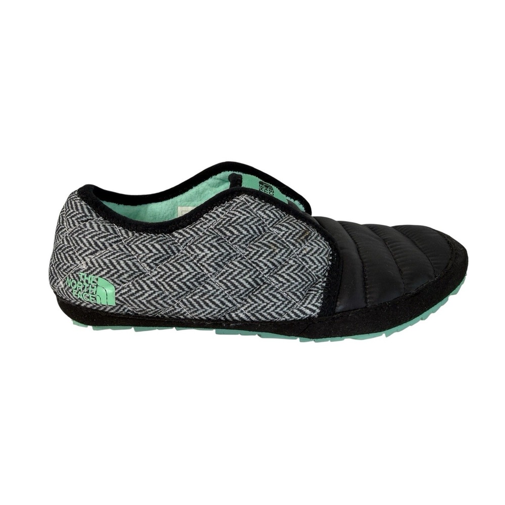 The North Face ThermoBall Traction Mules Black And White Pattern Women's Size 5